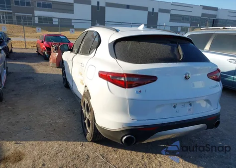 2018 Alfa Romeo Stelvio Sport Awd from USA, damaged, VIN ZASFAKPN5J7B71962
